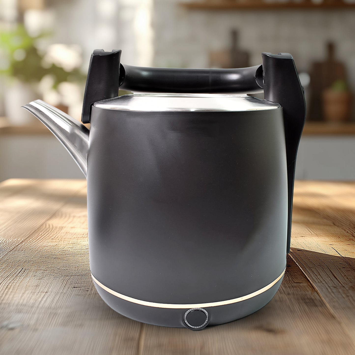 Stainless Steel Electric Kettle 2000 Watt (6 Ltr.) - Shop Gharse
