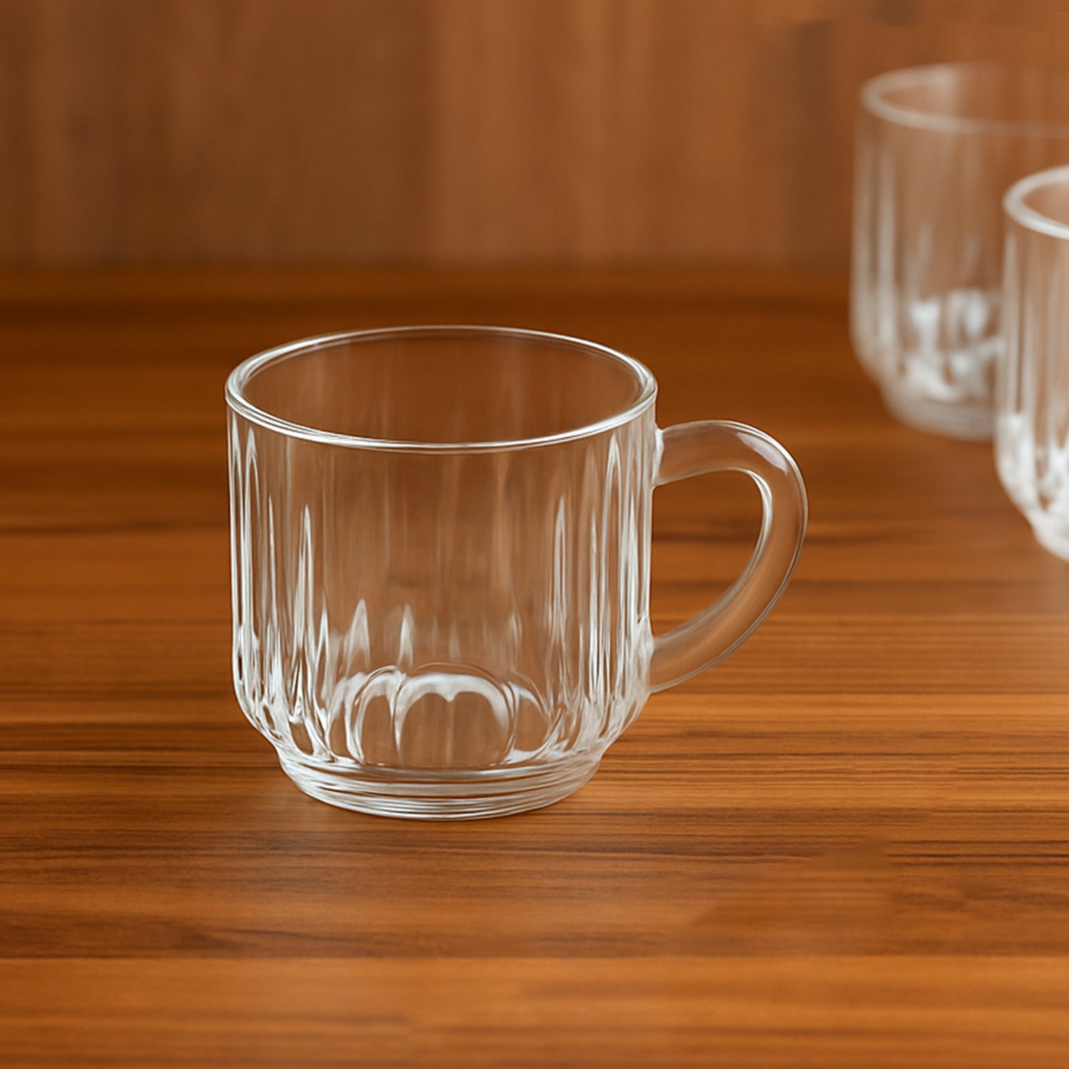 Unbreakable Transparent Plastic Tea Cups (Set Of 6 Pc) - Shop Gharse
