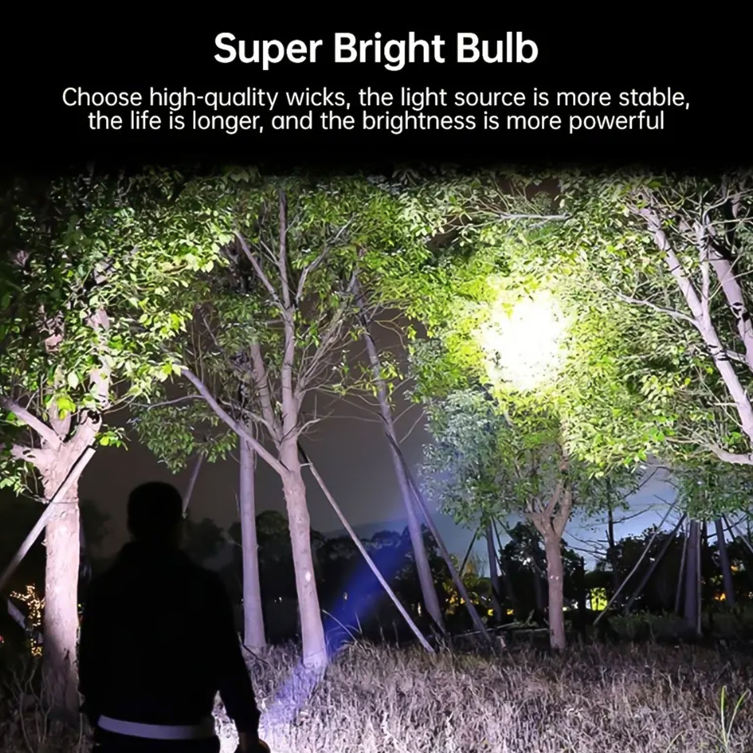 Portable Flashlight  Torch  Cob 7led Hand Light Usb Rechargeable Light With Side Light (1 Pc) - Shop Gharse