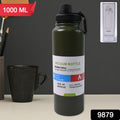 Stainless Steel Double Wall Vacuum-insulated Drink Water Bottle (1000 Ml  Mix Color) - Shop Gharse