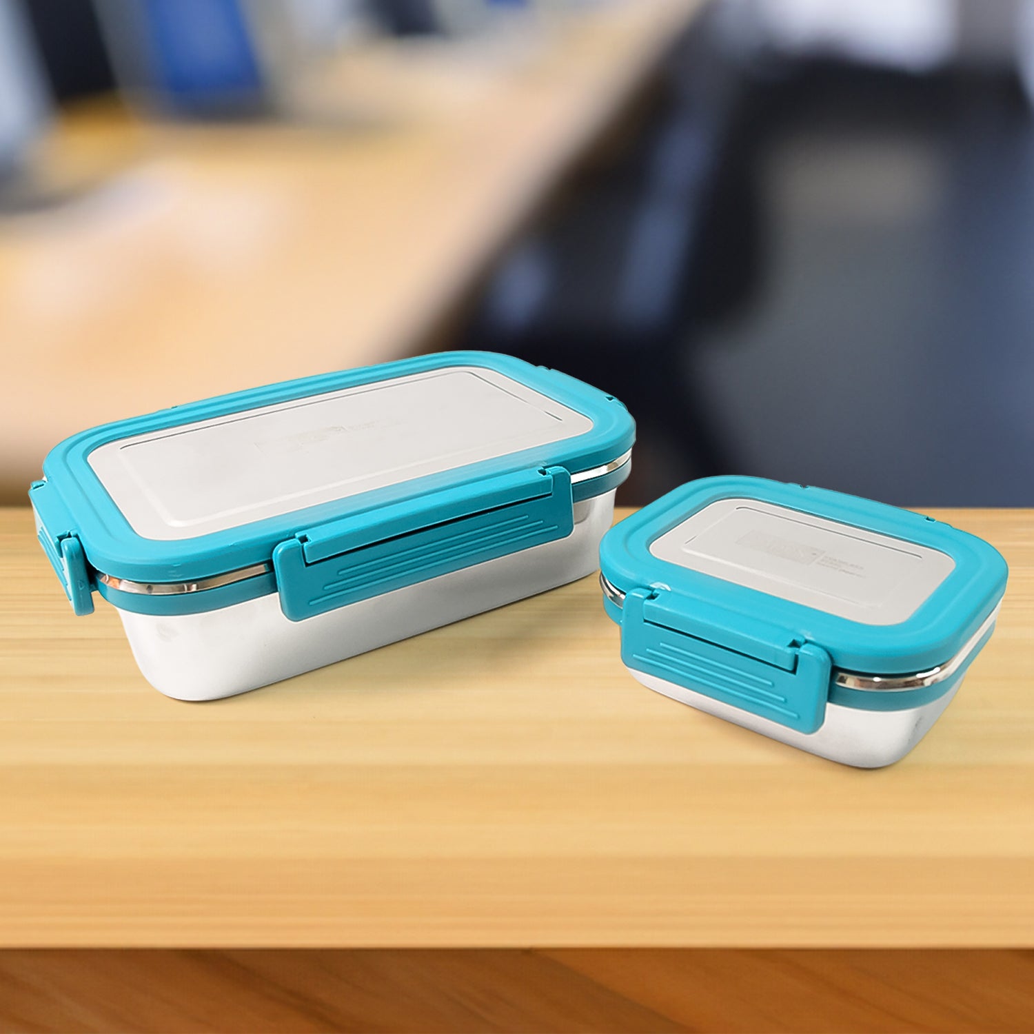 Apex Jerry Lunch Box Premium Stainless Steel Food Container (2 Pc  700+200 Ml Approx) - Shop Gharse
