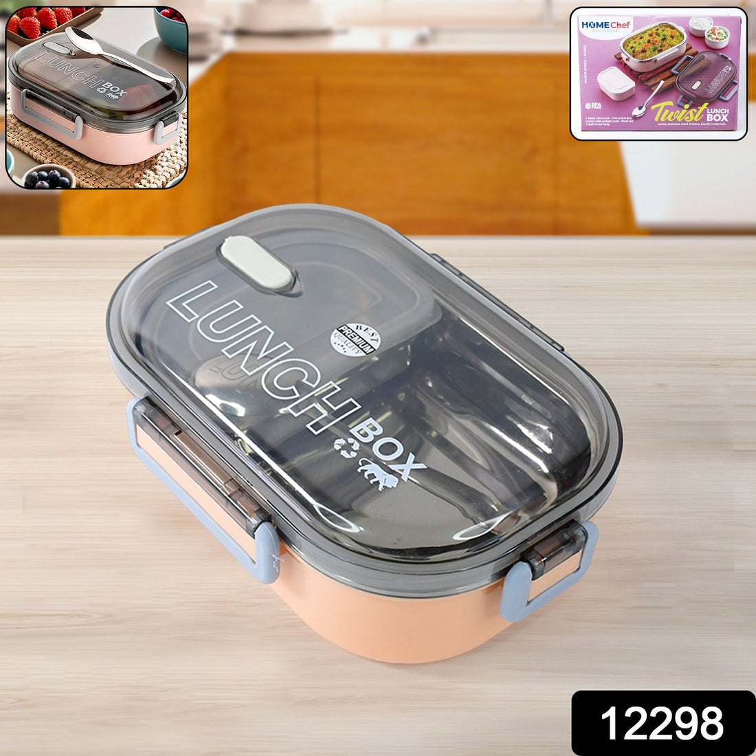 Home Chef Premium Leak-proof Lunch Box - Shop Gharse