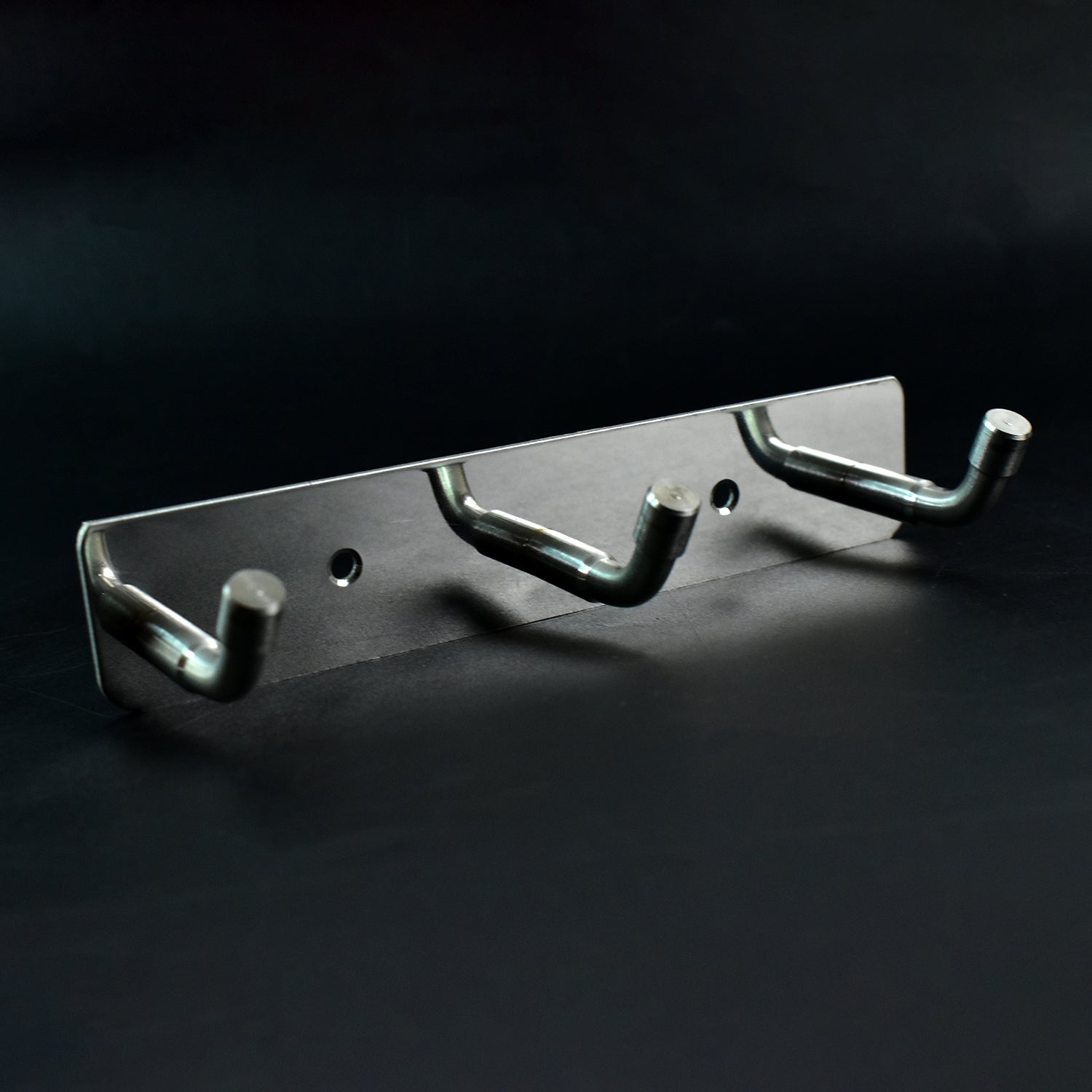 Stainless Steel Wall Mounted Coat 3 Hook Rack (14x3  1 Pc) - Shop Gharse