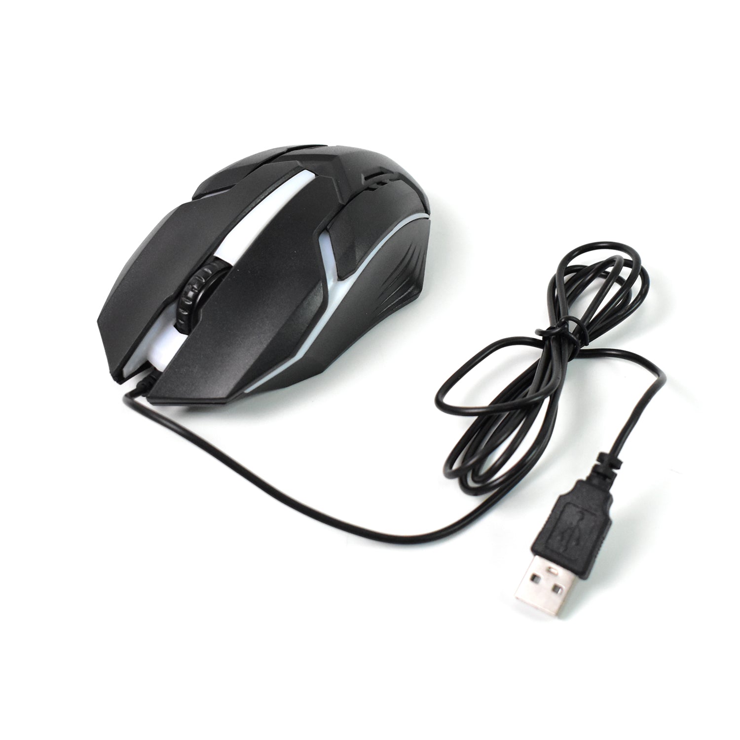 Usb Wired Mouse Ergonomic Design Gaming Mouse  (1 Pc) - Shop Gharse