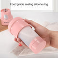 Foldable Electric Juicer Portable Blender Stainless Steel 6 Blades (500 Ml) - Shop Gharse