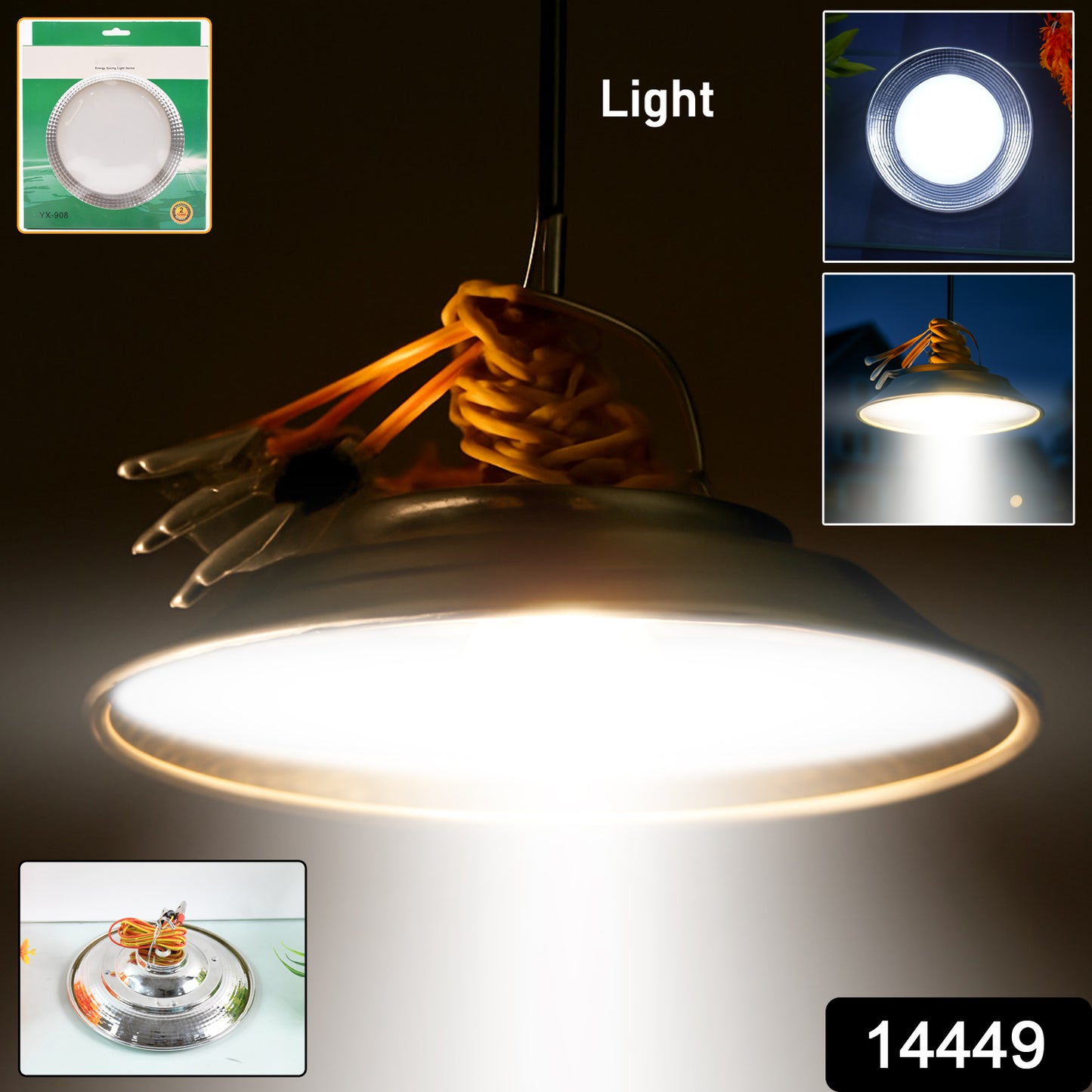 Rechargeable Hanging Led Light (1 Pc) - Shop Gharse