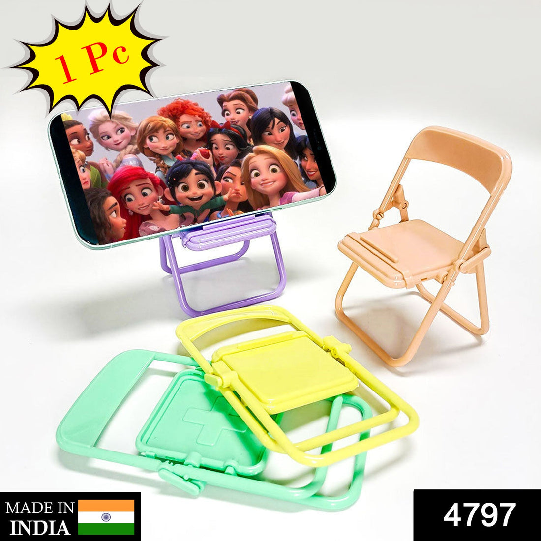 4797 1 Pc Chair Mobile Stand Used In All Kinds Of Household And Official Purposes As A Stand And Holder For Mobiles And Smartphones Etc. - Shop Gharse