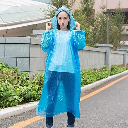 9311 Portable Adult Rain Coat Raincoat Waterproof Button Cardigan Portable Raincoat  Adult Outdoor Traveling Plastic Material Raincoatrain Wearrain Suit For Outdoor Accessory (1pc)