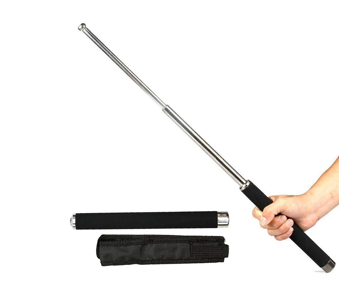576 Multi-function Collapsible Self Defense Stick Extended - Shop Gharse