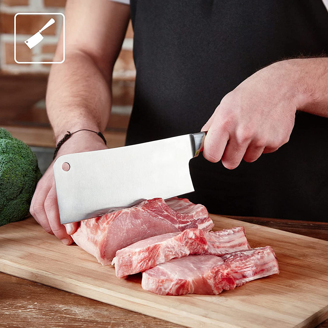 Chopping Board With Knife Set (Pack Of 5) - Shop Gharse