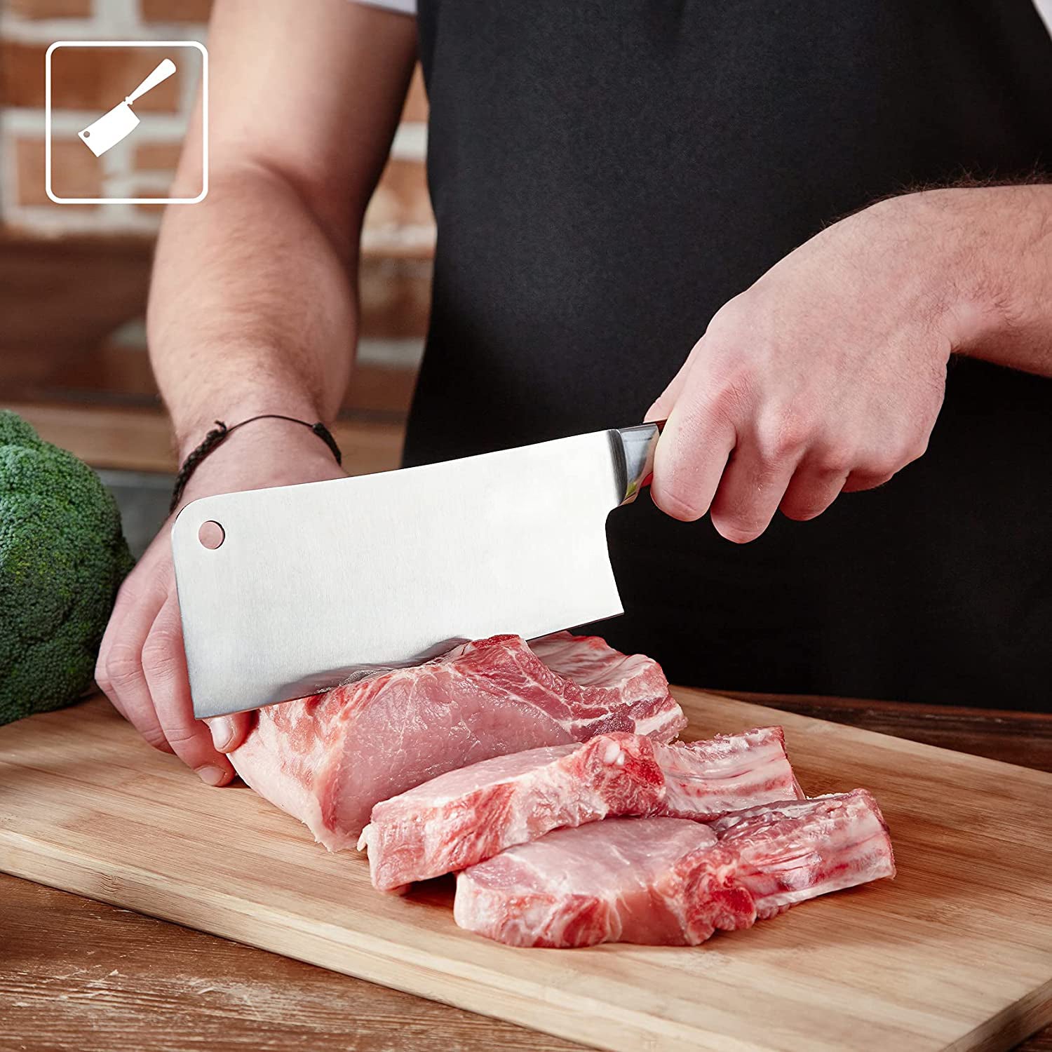 Chopping Board With Knife Set (Pack Of 5) - Shop Gharse
