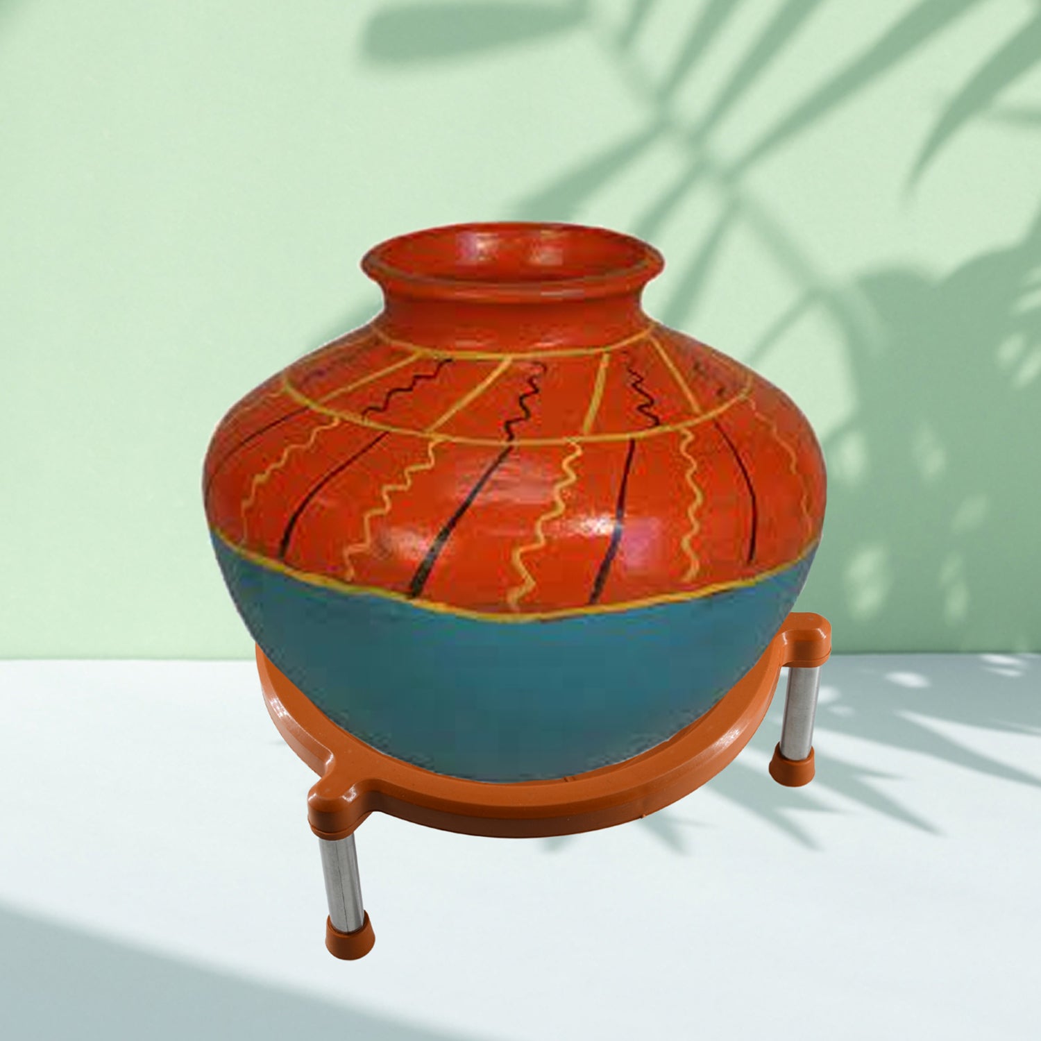 0150 Multipurpose Matka Stand  Plant Pot Water Pot Stand Plastic For Home  Kitchen (1pc) - Shop Gharse