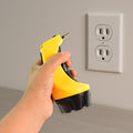 Rechargeable Led Torch Flashlight  High-power Handheld Emergency Light With Built-in Plug - Shop Gharse