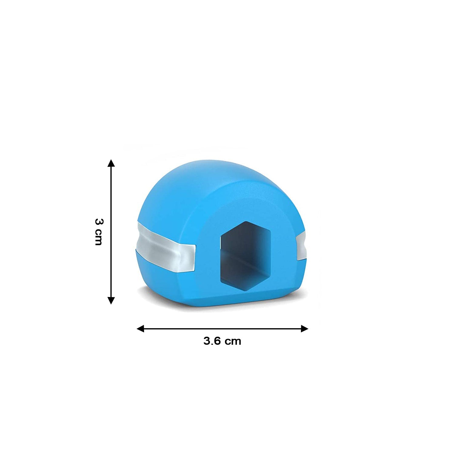 6101 V Cn Blue Jaw Exerciser Used To Gain Sharp And Chiselled Jawline Easily And Fast. - Shop Gharse