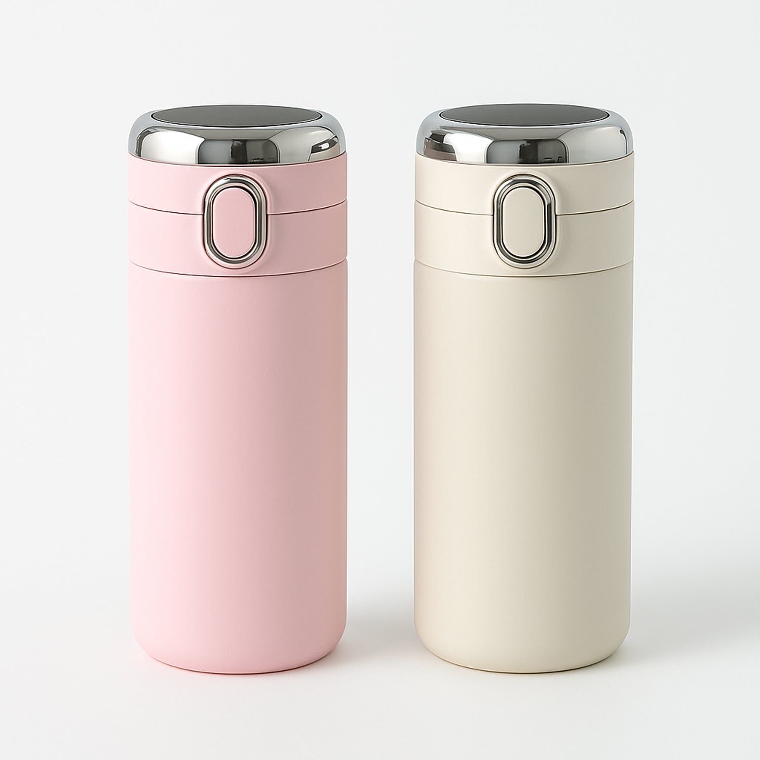 Smart Vacuum Insulated Water Bottle With Led Temperature Display Cold  Hot  Leak Proof  Office Bottle  Gym  Home  Kitchen  Hiking  Trekking  Travel Bottle (Mix Color  Design) - Shop Gharse