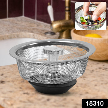 Stainless Steel Sink Strainer Basket Strainer Kitchen Sink Strainer (1 Pc) - Shop Gharse