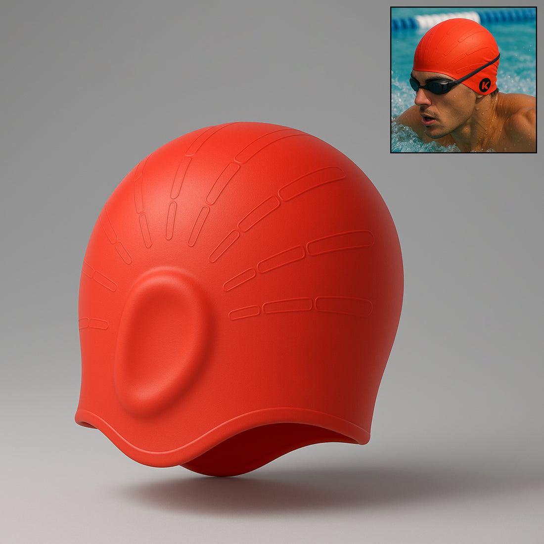 Professional Silicone Swimming Cap (1 Pc) - Shop Gharse