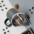 Insulated Coffee Mug With Spill-proof Lid (Approx 450ml  1 Pc) - Shop Gharse