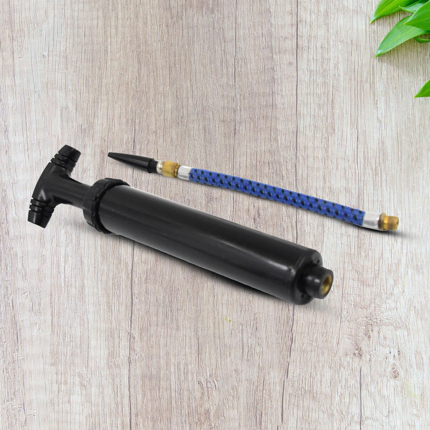 Portable Air Ball Inflatable Kit With Pin Plastic  Metal (1 Pc With Pin) - Shop Gharse