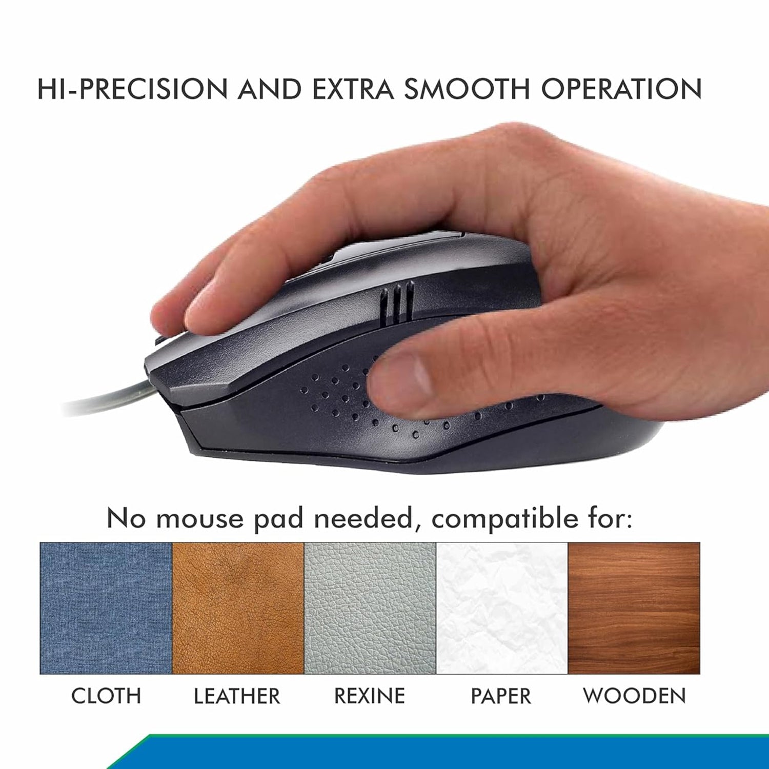 Computer  Laptop Wired Optical Mouse (1 Pc) - Shop Gharse