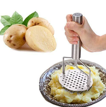750_stainless Steel Hand Masher (Mash For Dalvegetablepotatobaby Foodpav Bhaji) - Shop Gharse