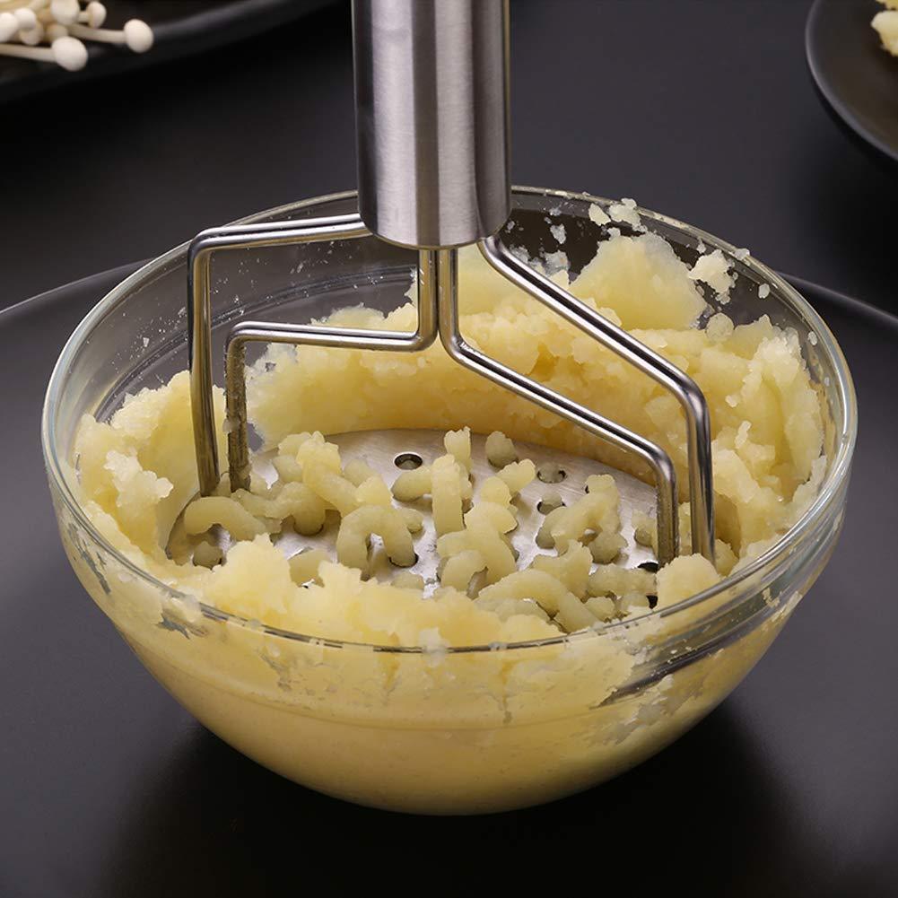 750_stainless Steel Hand Masher (Mash For Dalvegetablepotatobaby Foodpav Bhaji) - Shop Gharse