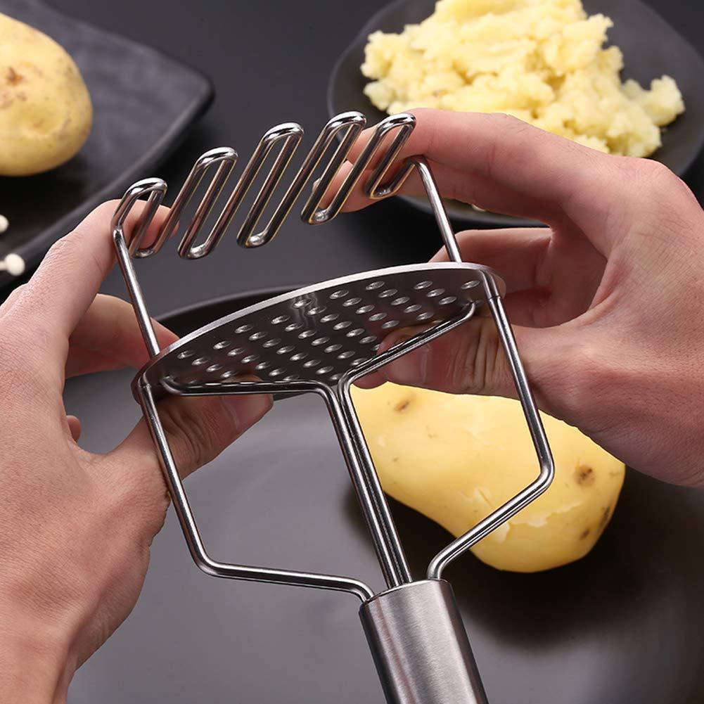 750_stainless Steel Hand Masher (Mash For Dalvegetablepotatobaby Foodpav Bhaji) - Shop Gharse
