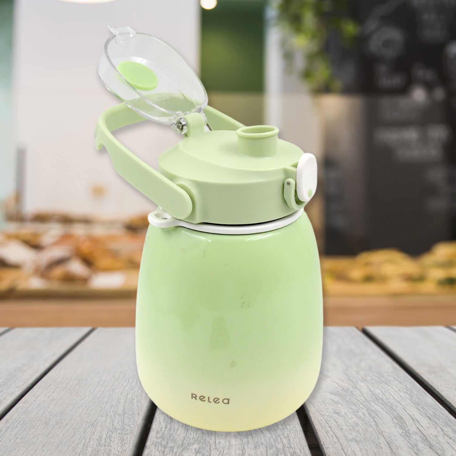 Stainless Steel Mug  Bottle Vacuum Insulated Cup With Handle (1200 Ml) - Shop Gharse
