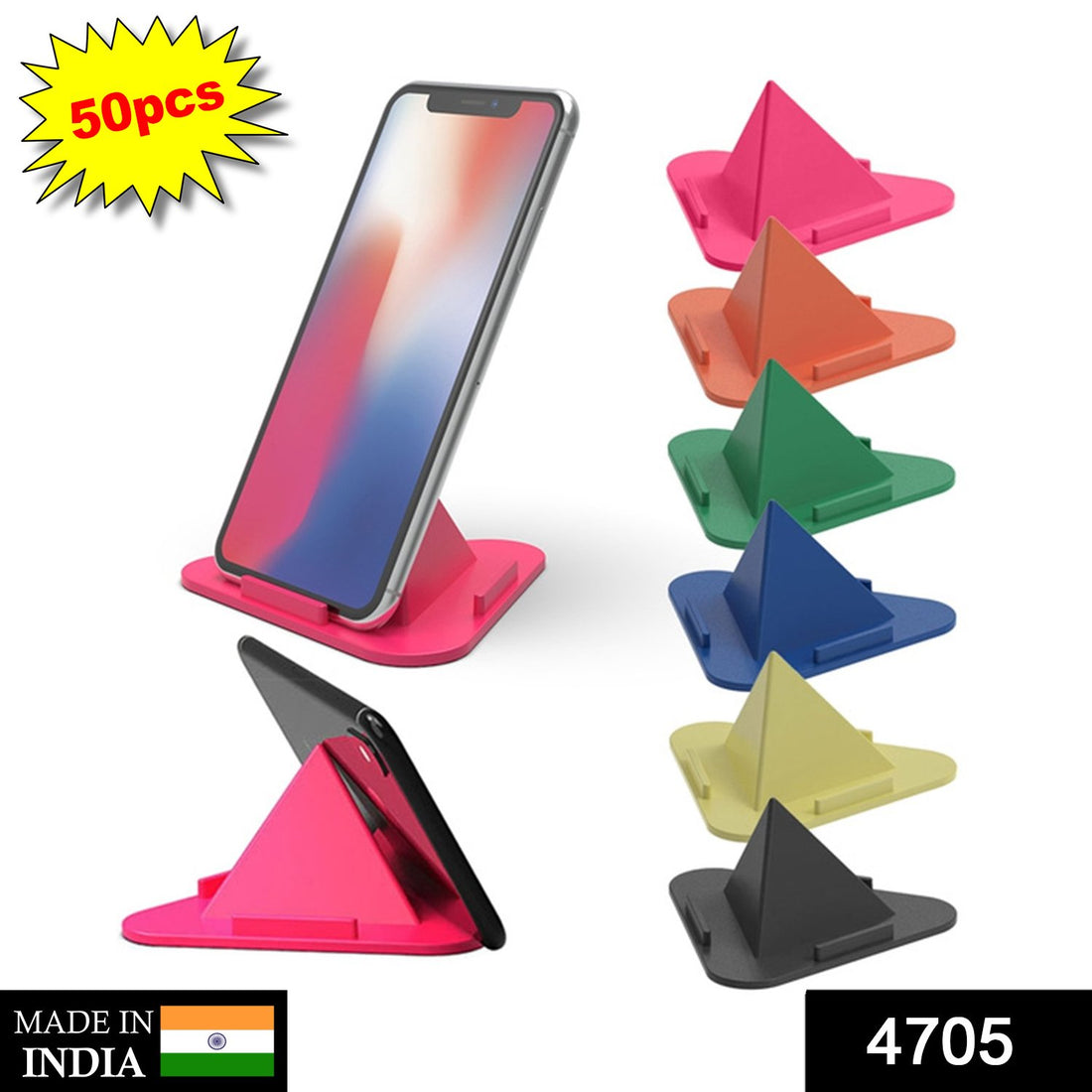 4705 Pyramid Mobile Stand With 3 Different Inclined Angles - Shop Gharse