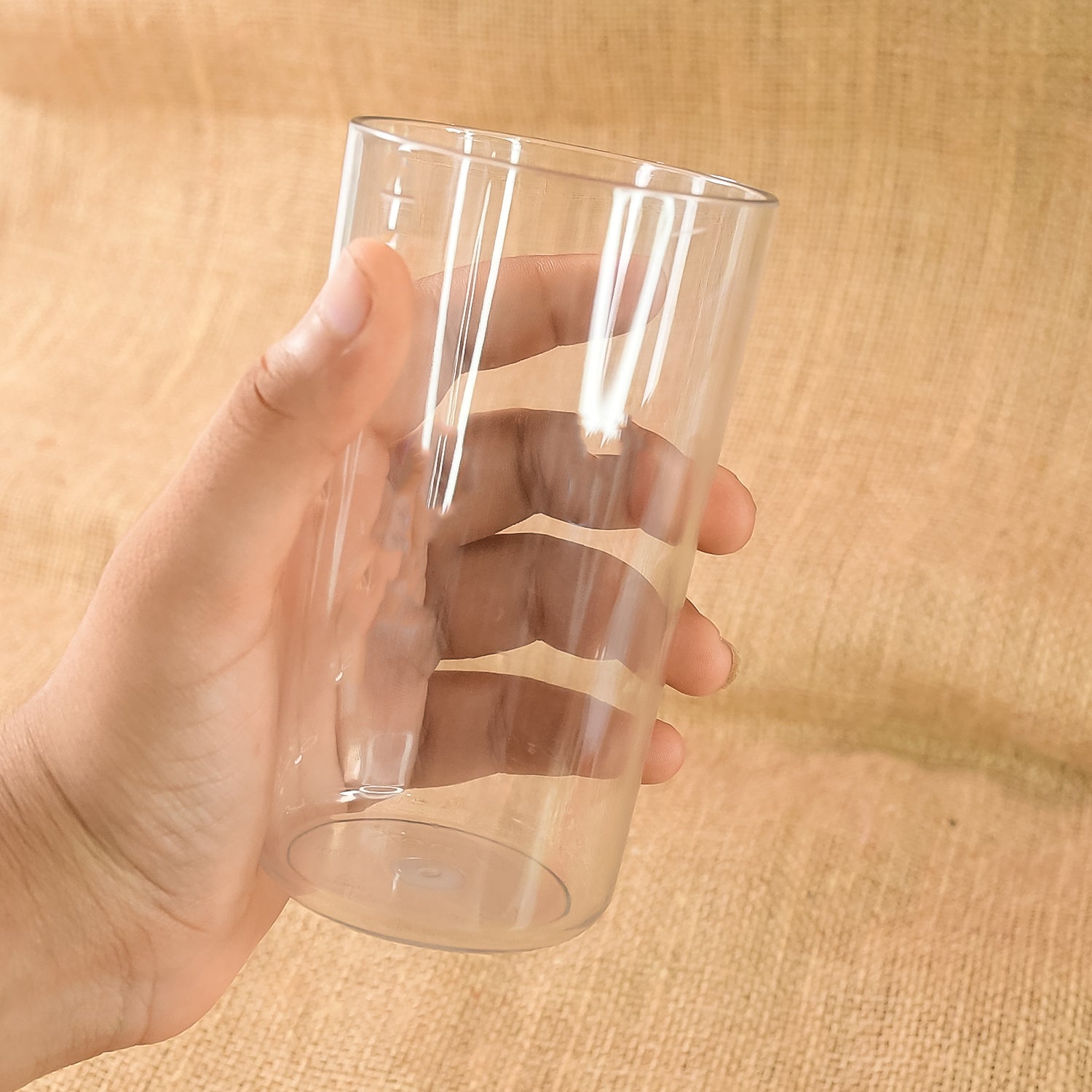 Apex Clear Plastic Tumbler  Glass Set  6-piece Unbreakable - Shop Gharse