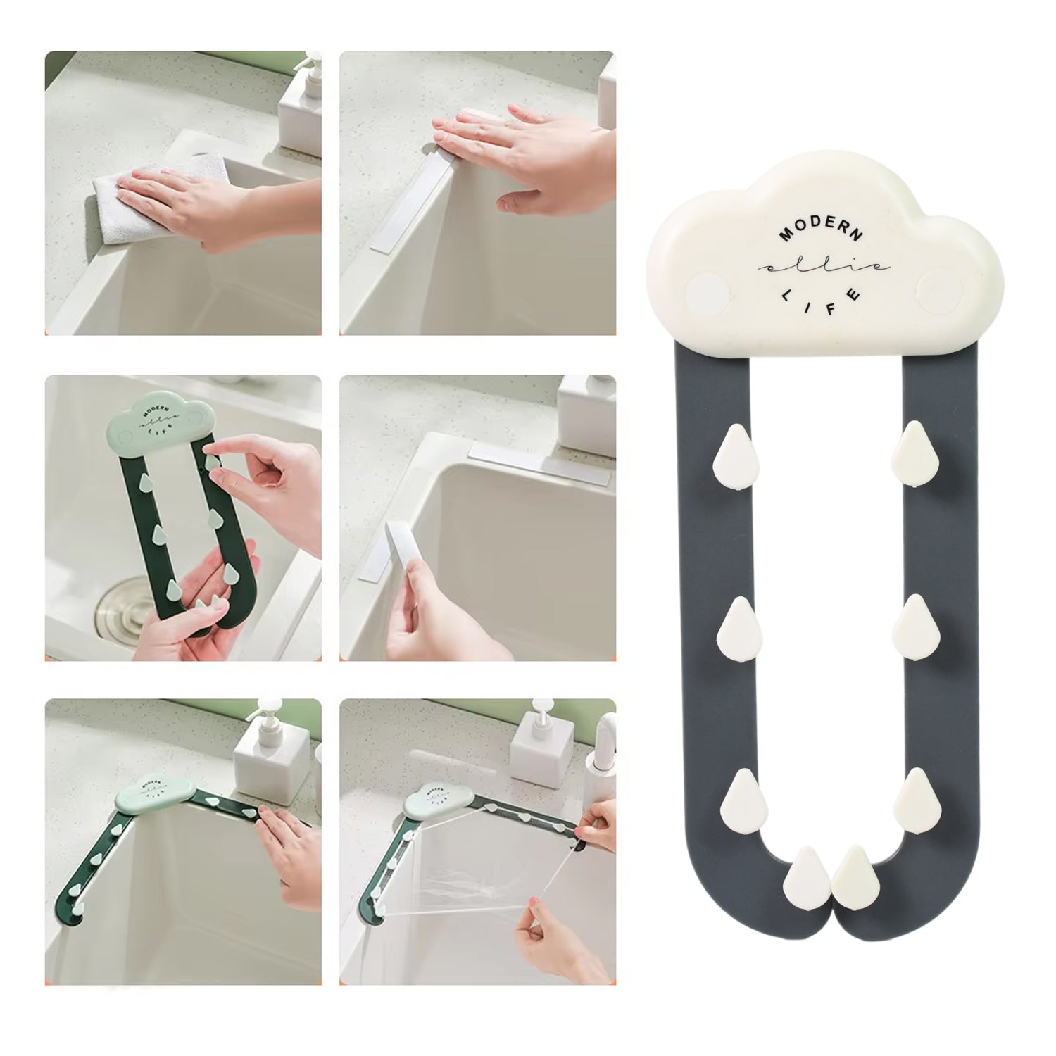Kitchen Sink Strainer Triangle Kitchen Sink Filter Triangle Rack (1 Pc) - Shop Gharse