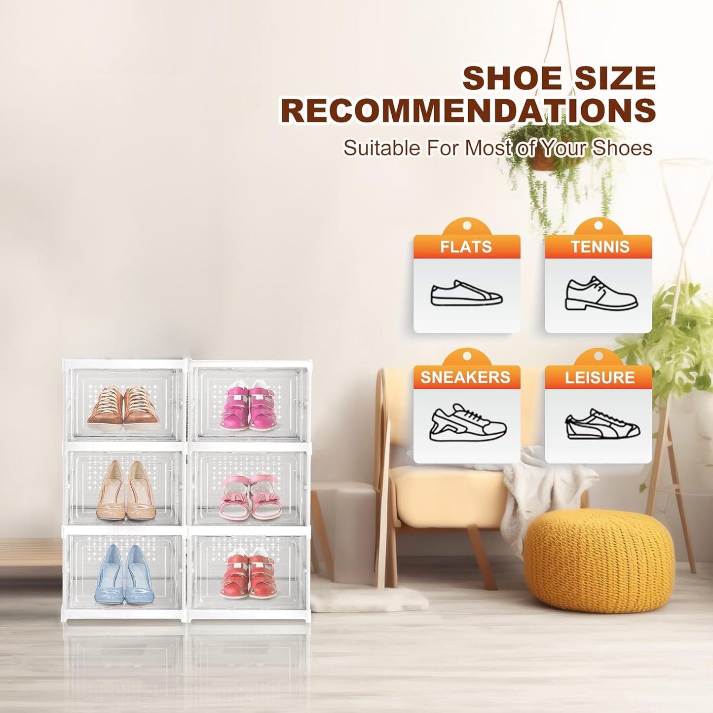 Stackable Multifunctional Storage For Clothes Foldable Drawer Shelf Basket Utility Cart Rack Storage Organizer Cart For Kitchen Pantry Closet Bedroom Bathroom Laundry (3 Layer 1 Pc) - Shop Gharse
