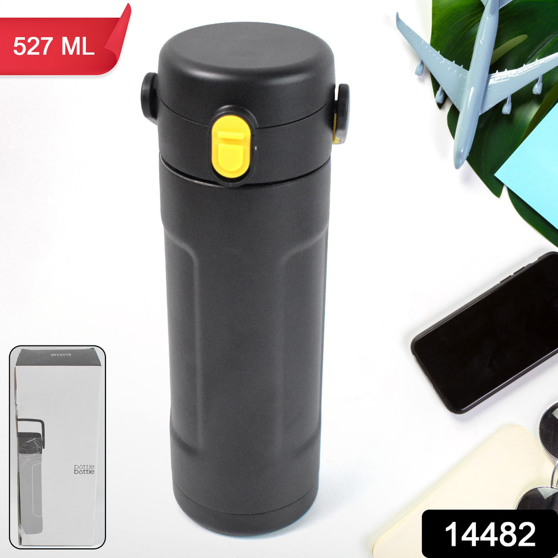 Insulated Water Bottle - Vacuum Sealed Leak Proof Bpa Free - Perfect For Hot  Cold Beverages - Shop Gharse