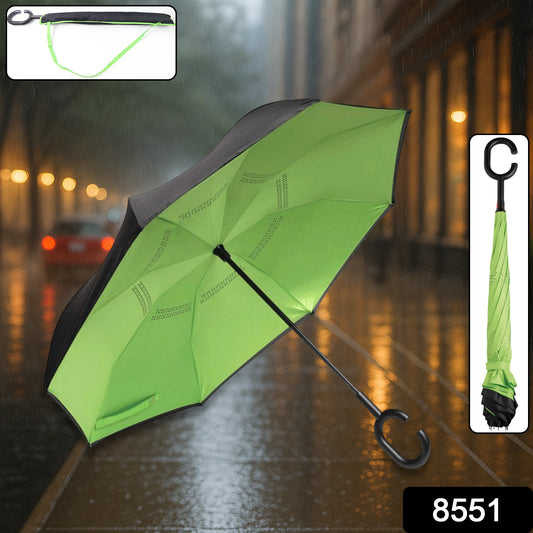8551umbrella Summer Sun And Rain Protectionfoldable Cute Umbrella  C-shaped Handle  Uv Protection Rain Sun Umbrella  Travel Accessories  Umbrella For Children Girls And Boys (1 Pc  Mix Color) - Shop Gharse