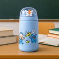 Double Wall Cartoon Glass Water Bottle 350ml (1 Pc) - Shop Gharse