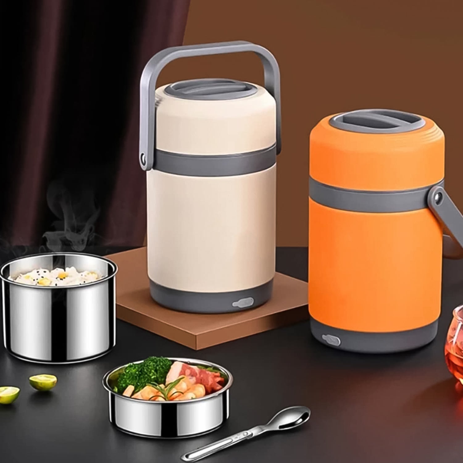 Usb Electric Heated Lunch Boxes (2 Ltr.) - Shop Gharse