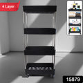 Movable Storage Rack Trolley - Shop Gharse