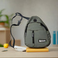 13112 Waterproof Anti Theft Cross-body Fanny Pack Waist Bag Shoulder Bags Chest Men Casual Fashion Usb Charging Earphone Hook Sling Travel Bag (1 Pc) - Shop Gharse