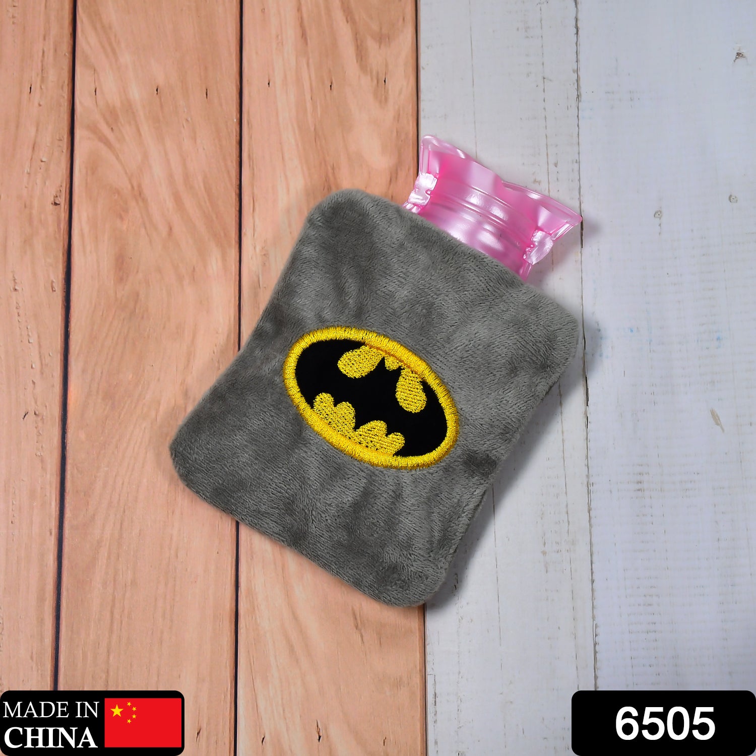6505 Batman Small Hot Water Bag With Cover For Pain Relief Neck Shoulder Pain And Hand Feet Warmer Menstrual Cramps. - Shop Gharse