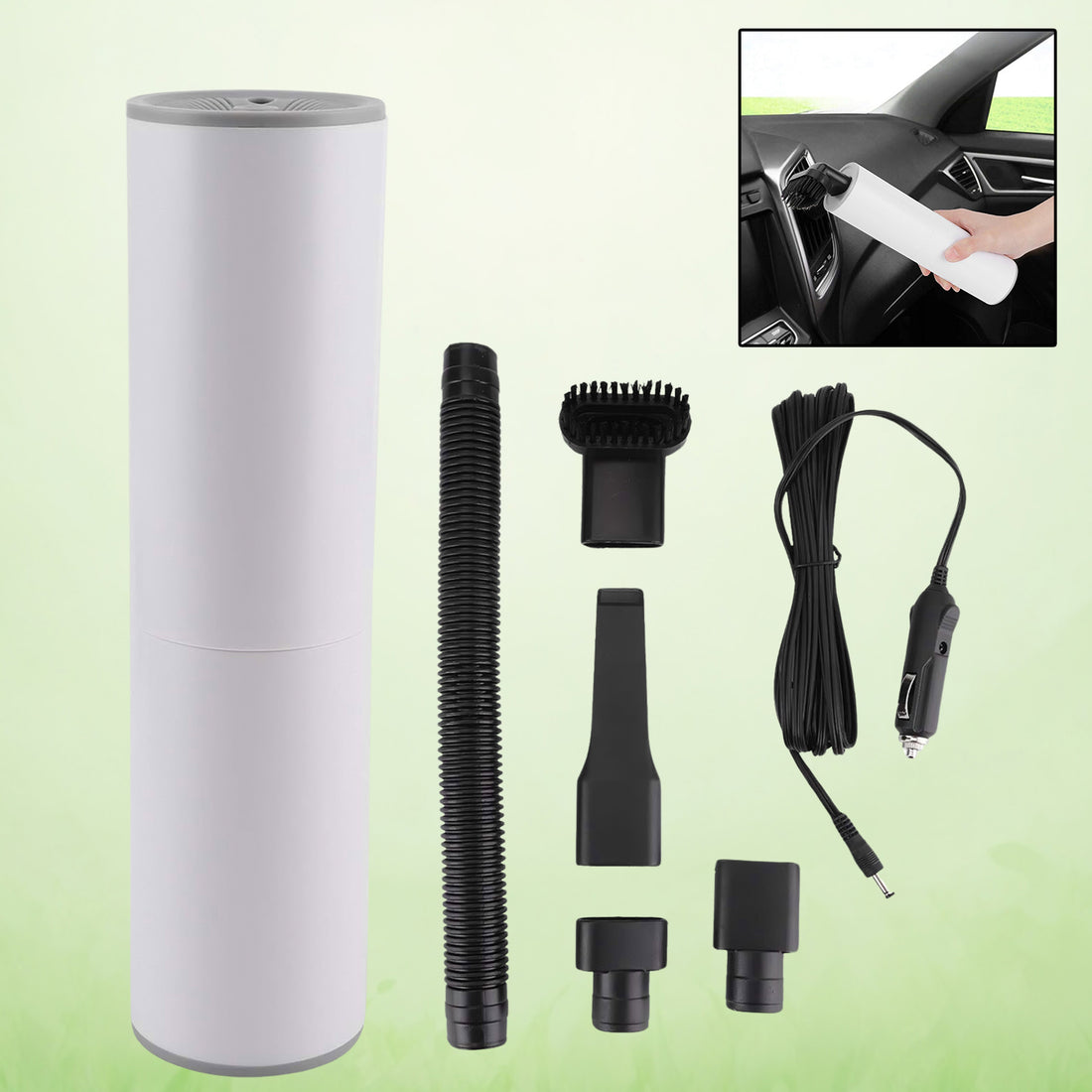 Handheld Vacuum Cleaner - Mini Portable Car Vacuum Cleaner (1 Set) - Shop Gharse