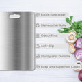 Stainless Steel Vegetable  Fruit Cutting Chopping Board (3120 Cm  1 Pc) - Shop Gharse