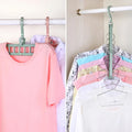 0238a Hole Plastic Hanger Hanging Hook Indoor Wardrobe Clothes Organization Storage Balcony Windowsill Suit Racks - Shop Gharse