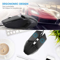 Usb Wired Mouse Ergonomic Design Gaming Mouse (1 Pc) - Shop Gharse