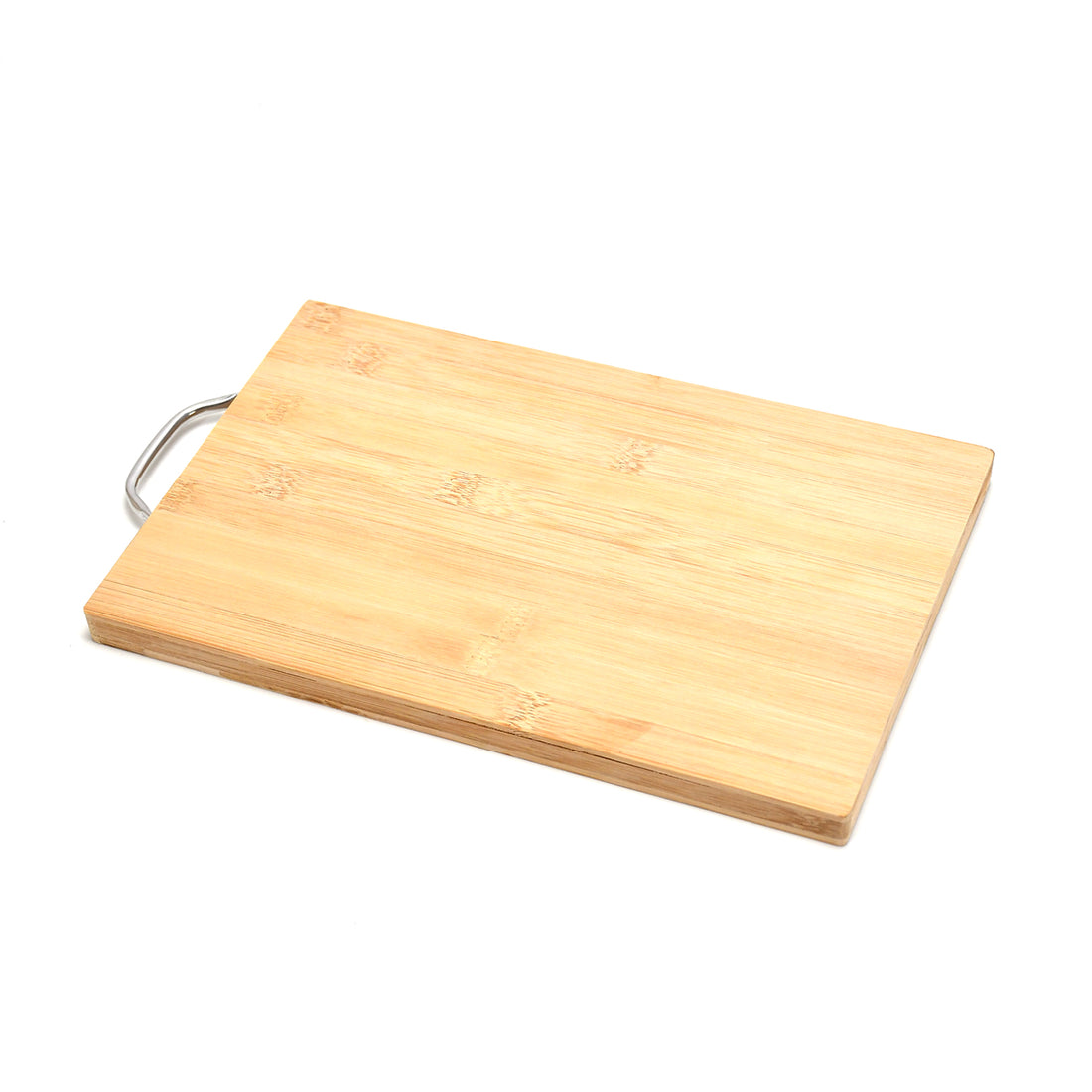 2315 Thick Wooden Bamboo Kitchen Chopping Cutting Slicing Board With Holder For Fruits Vegetables Meat - Shop Gharse