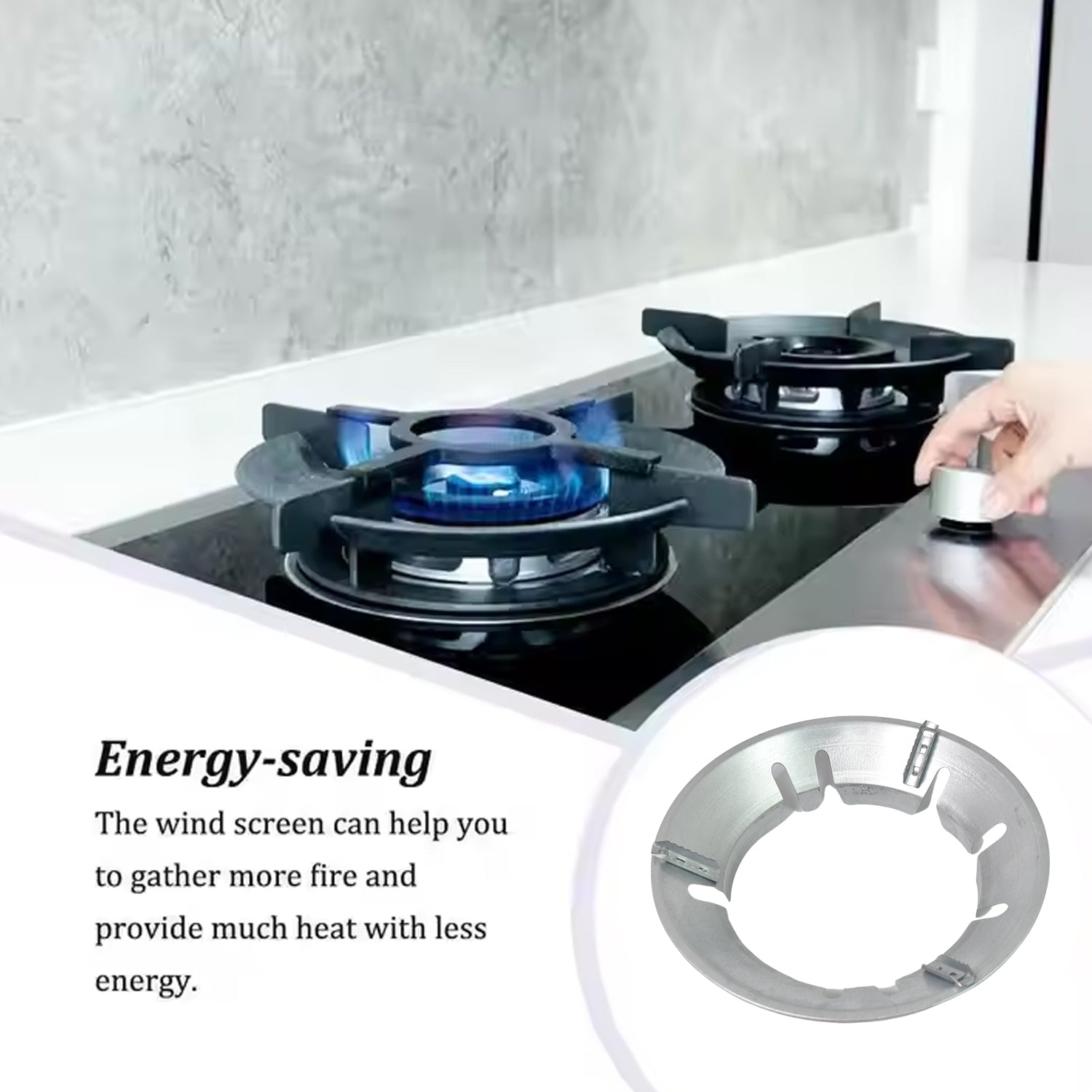 Gas Stove Burner Cover  Stand (221 Gm  1 Pc) - Shop Gharse