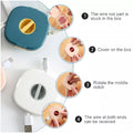 6418 Portable Travel Organiser Case For Data Cables Charger Pen Drives Memory Card - Shop Gharse