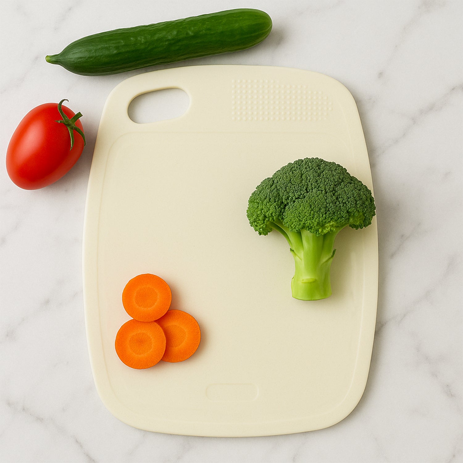 Multipurpose Plastic Chopping Board For Kitchen Use  28x22 Cm (1 Pc) - Shop Gharse