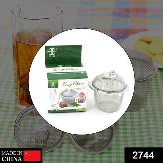 2744 Ss Easy Tea Filter Used For Filtering Tea Purposes While Making It In All Kinds Of Official And Household Kitchen Places Etc. - Shop Gharse