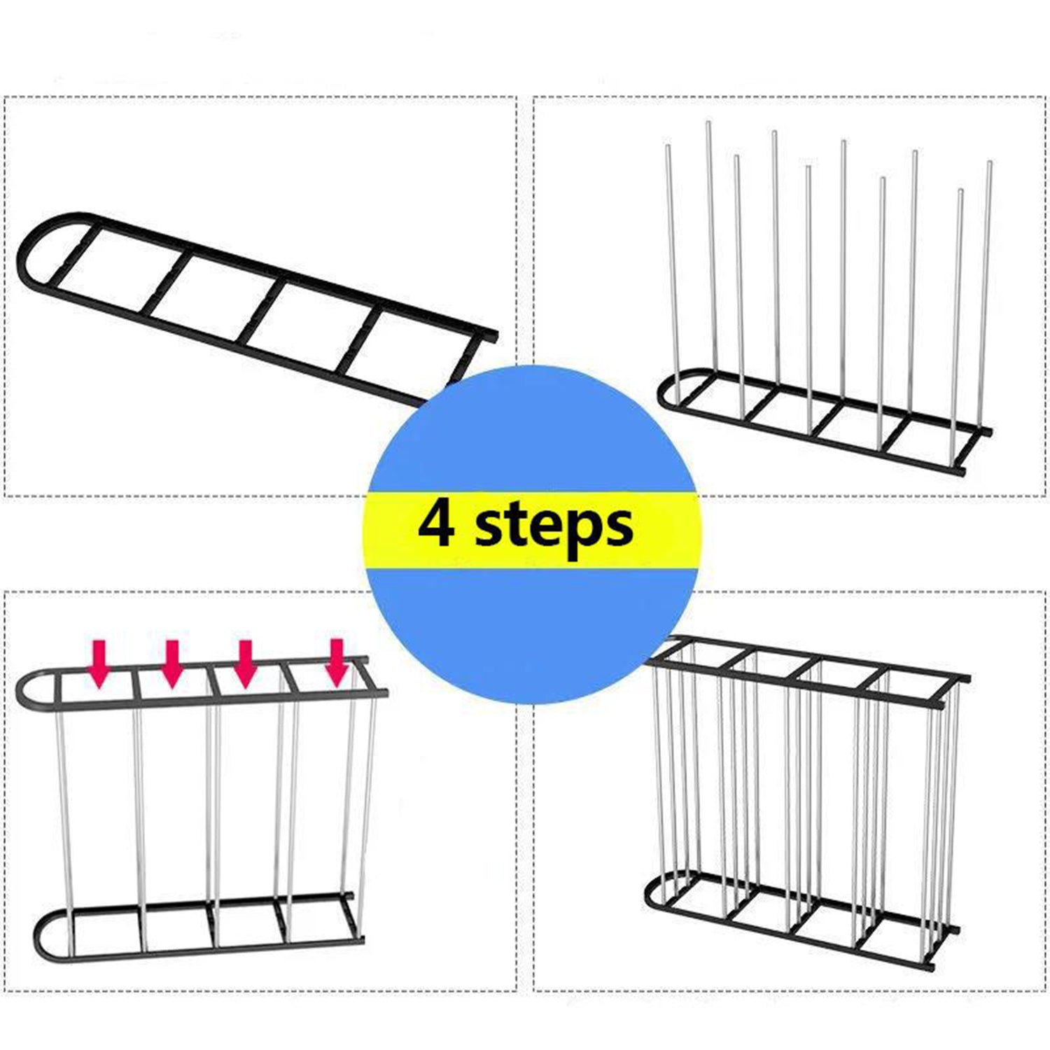 9461 Simple Shoe Rack Simple Practical Sufficient Capacity For Home - Shop Gharse