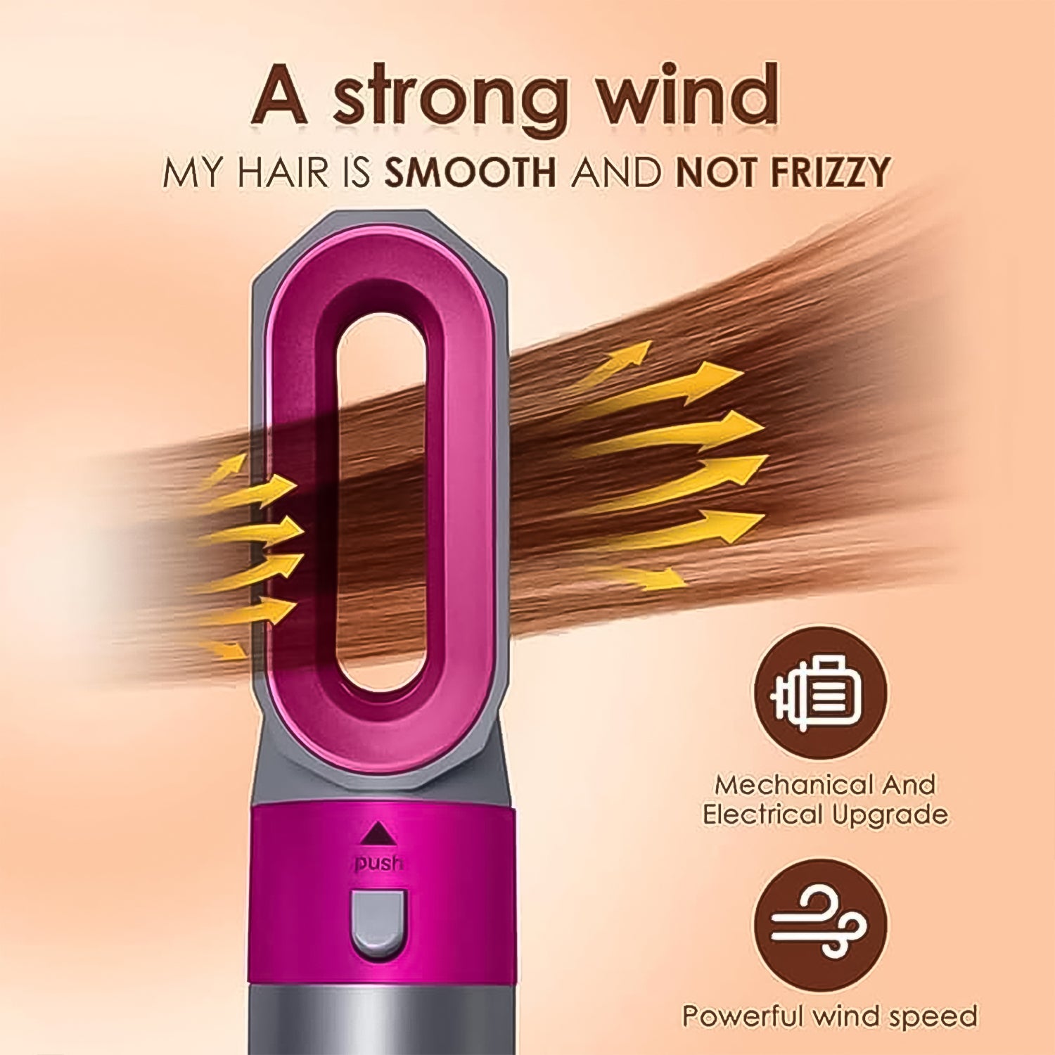 5 In 1 Hair Dryer Brush Multifunctional Hot Air Styler Hair Tools - Shop Gharse